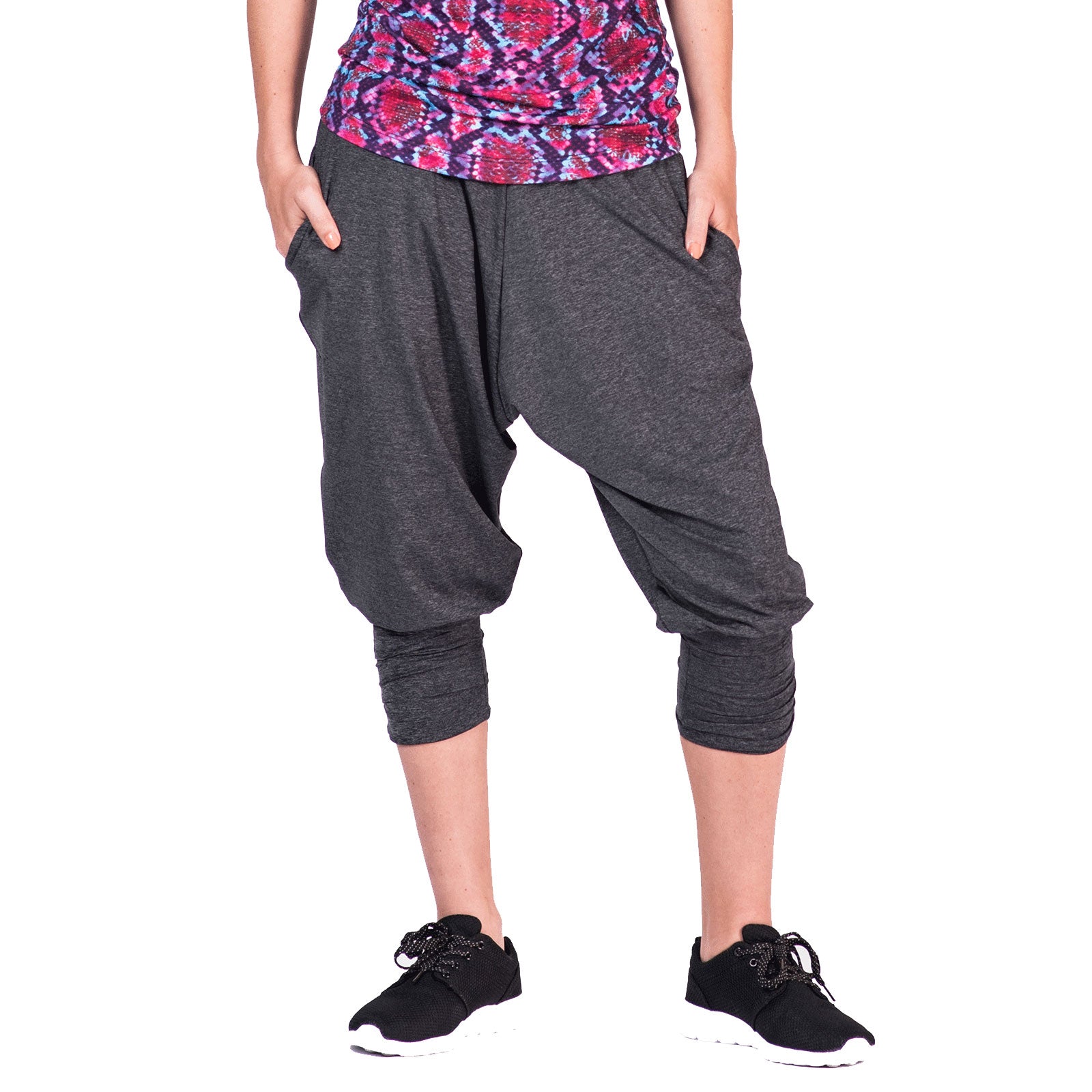 Luxe Cropped Harem Pants