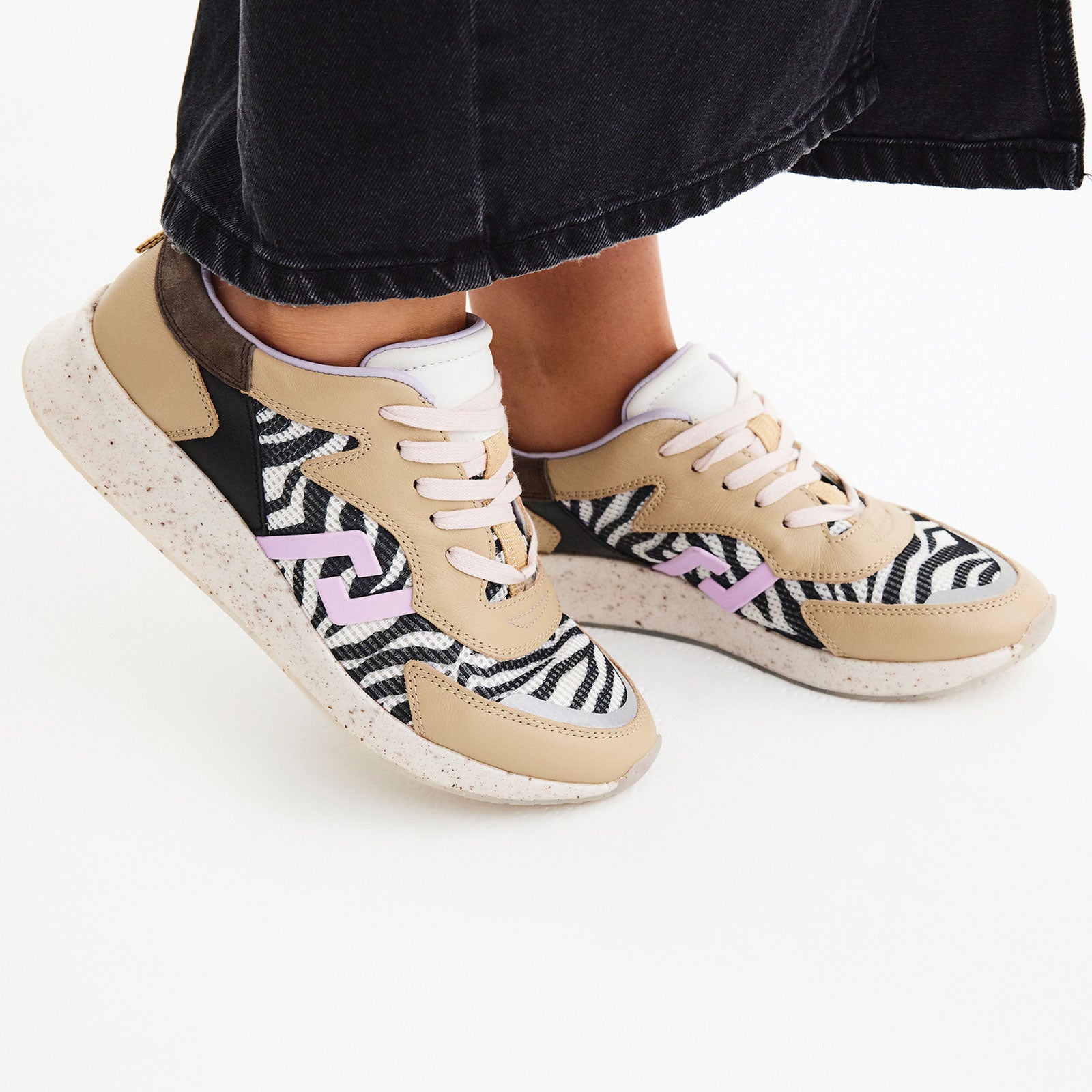 Weekender Sneaker Neutral Zebra